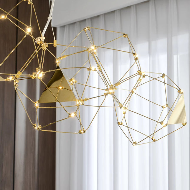 Chandelier ZUNDA — designer chandelier, custom lighting by RODESIGNE
