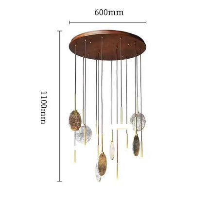 Chandelier QUELL by Rodesigne