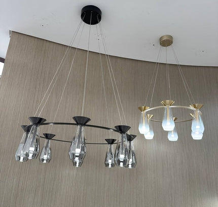 Chandelier HAWER — designer chandelier, custom lighting by RODESIGNE