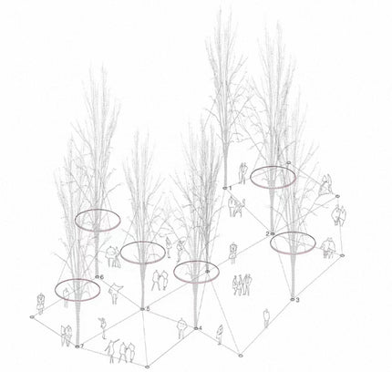 Tree Spotlight FARREN — spotlight, technical lighting by RODESIGNE