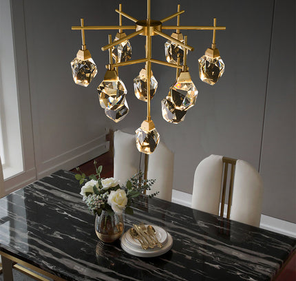 Chandelier DIALA — designer chandelier, custom lighting by RODESIGNE