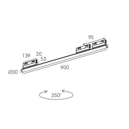 Track Light PRATO-10/11/12