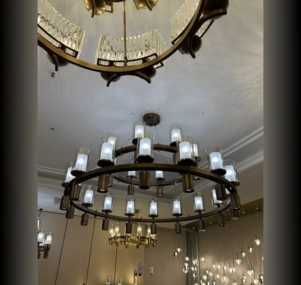 Chandelier TABANY — designer chandelier, custom lighting by RODESIGNE