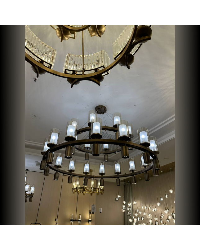 Chandelier TABANY — designer chandelier, custom lighting by RODESIGNE