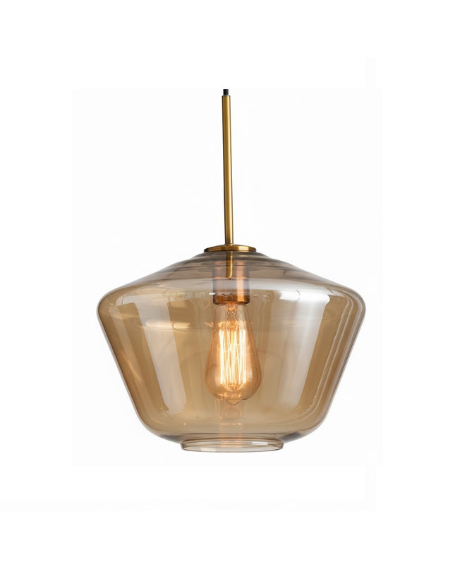Pendant Light ARCLINEA — glass modern pendant light, custom designer lighting by RODESIGNE