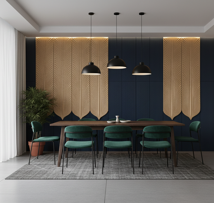 Panel FEATHER STONE SNAB — decorative acoustic wall panel, sound absorption by RODESIGNE