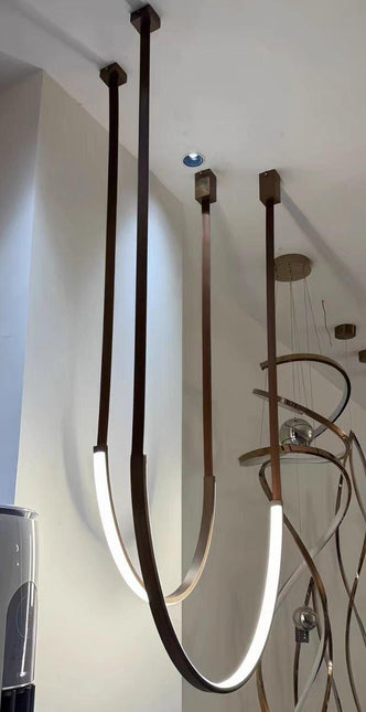 Chandelier U-SPECTRUM — designer chandelier, custom lighting by RODESIGNE