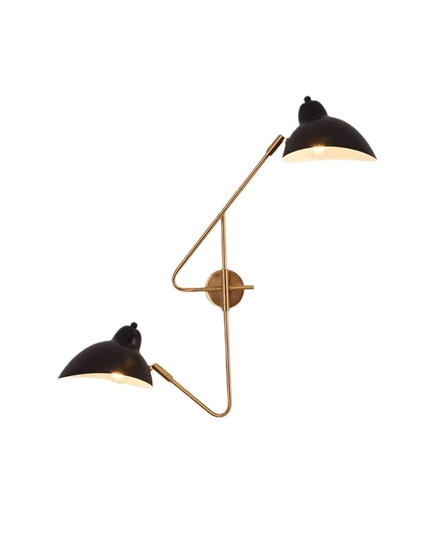 Wall Sconce POSTELA — brass wall sconce lamp, designer lighting by RODESIGNE
