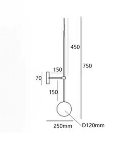 Wall Sconce TAURUS by Romatti