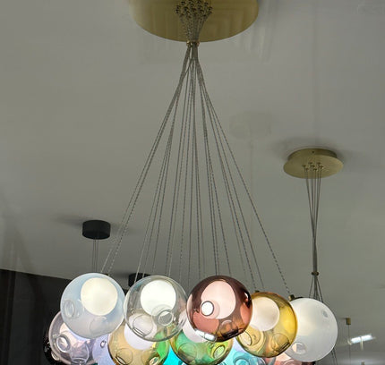 Chandelier HORRES — designer chandelier, custom lighting by RODESIGNE