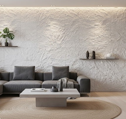 Panel THINN STONE — decorative acoustic wall panel, sound absorption by RODESIGNE