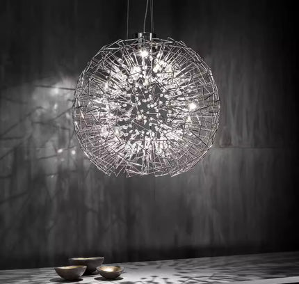 Chandelier LOKIRA — designer chandelier, custom lighting by RODESIGNE