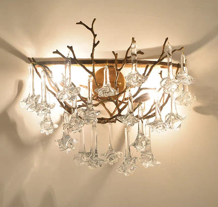 Wall Sconce VIAMARA — brass wall sconce lamp, designer lighting by RODESIGNE