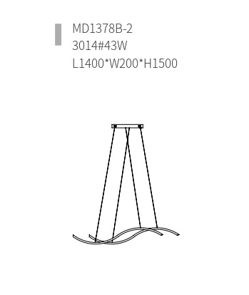 Chandelier YORKA