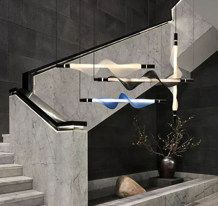 Chandelier NERKA — designer chandelier, custom lighting by RODESIGNE