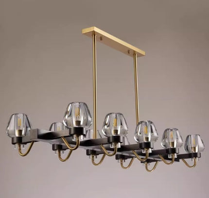 Chandelier KANTUM LONG — designer chandelier, custom lighting by RODESIGNE