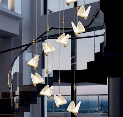 Pendant Light FARFALLA — modern pendant light, custom designer lighting by RODESIGNE