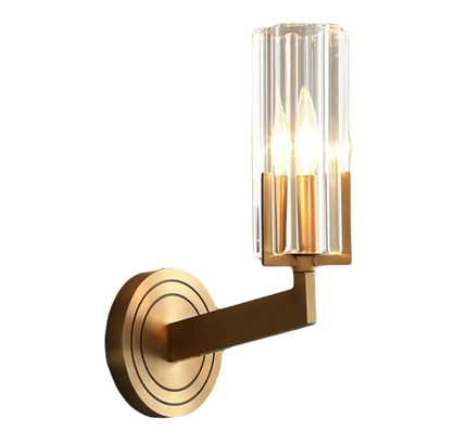 Wall Sconce SIERRA — brass wall sconce lamp, designer lighting by RODESIGNE
