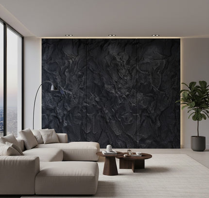 Panel CONVEX ROCK A-B-A — decorative acoustic wall panel, sound absorption by RODESIGNE
