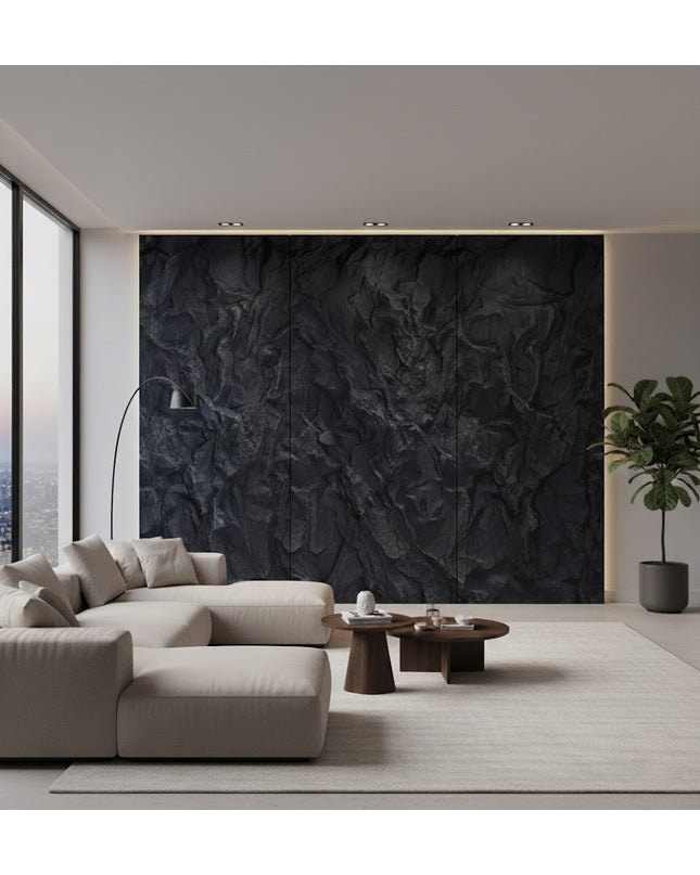 Panel CONVEX ROCK A-B-A — decorative acoustic wall panel, sound absorption by RODESIGNE