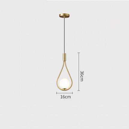 Pendant Light CURVELUX — modern pendant light, custom designer lighting by RODESIGNE