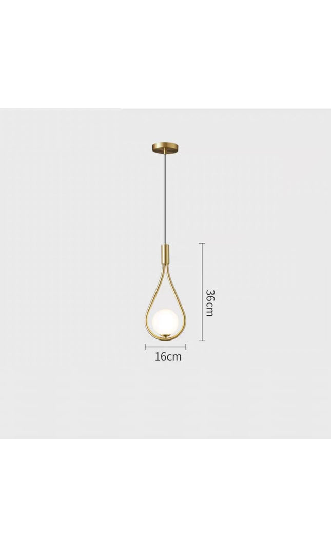 Pendant Light CURVELUX by Romatti