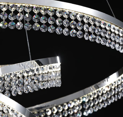 Chandelier QUANTRO — designer chandelier, custom lighting by RODESIGNE