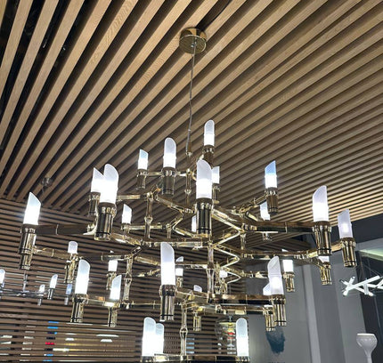 Chandelier CROWNY — designer chandelier, custom lighting by RODESIGNE