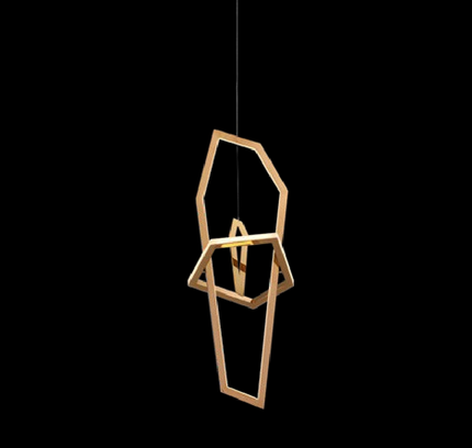 Pendant Light RUMPEL — modern pendant light, custom designer lighting by RODESIGNE