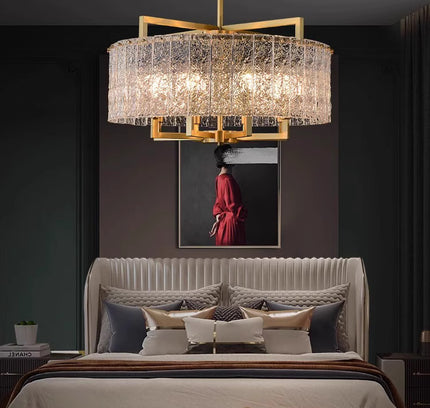 Chandelier POCHE — designer chandelier, custom lighting by RODESIGNE