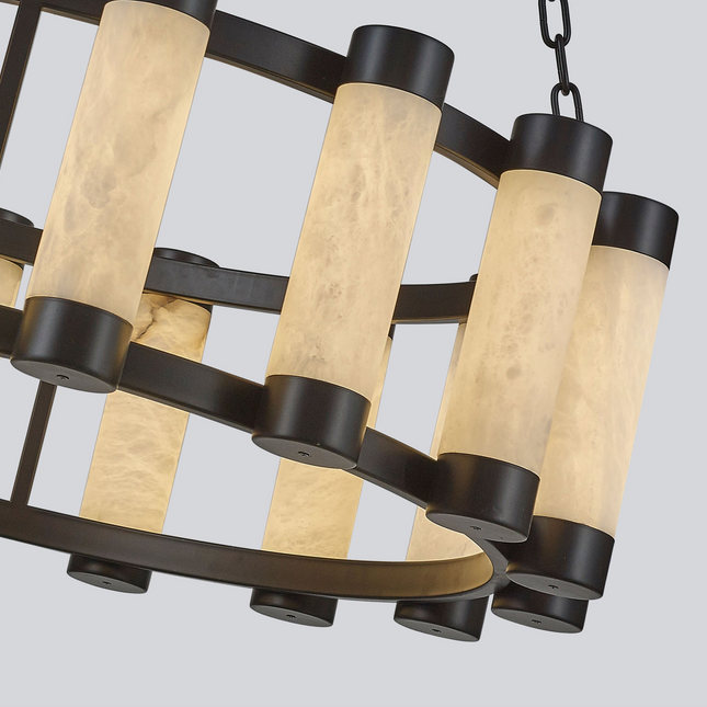 Chandelier ZGARB — designer chandelier, custom lighting by RODESIGNE