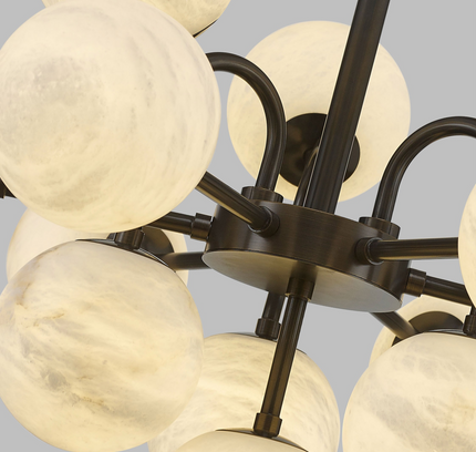Chandelier WENDER — designer chandelier, custom lighting by RODESIGNE