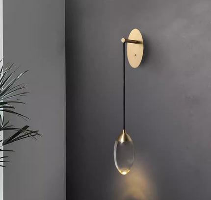 Wall Sconce CRYSTAL COPPER — wall sconce lamp, designer lighting by RODESIGNE