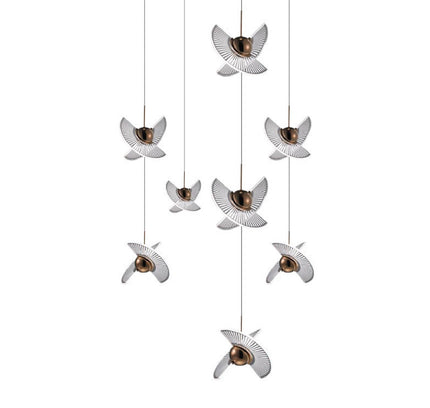 Pendant lamp NITCH by Rodesigne — brass modern pendant light, custom designer lighting by RODESIGNE