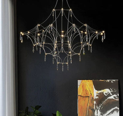 Chandelier KERTER — designer chandelier, custom lighting by RODESIGNE