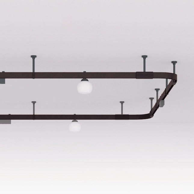 Track Rail MOBIUS-L — track lighting accessory, technical lighting by RODESIGNE
