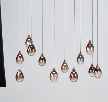 Chandelier CURAS — designer chandelier, custom lighting by RODESIGNE