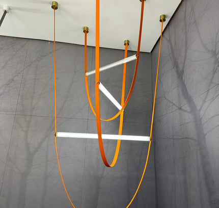 Pendant Light LINEWIRE — modern pendant light, custom designer lighting by RODESIGNE