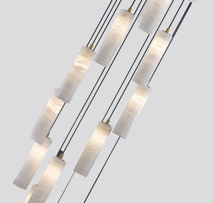 Chandelier HANDE — designer chandelier, custom lighting by RODESIGNE