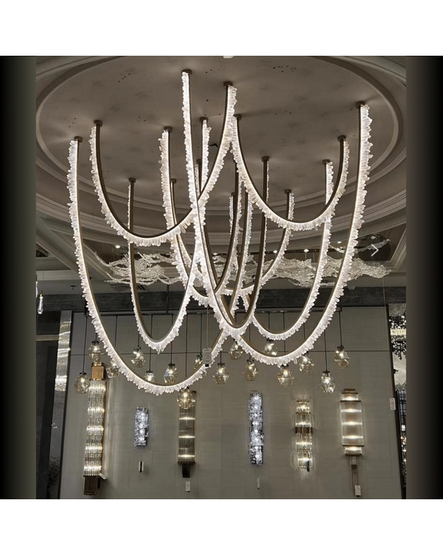 Chandelier OLESSA — designer chandelier, custom lighting by RODESIGNE