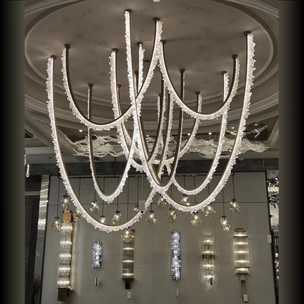 Chandelier OLESSA — designer chandelier, custom lighting by RODESIGNE