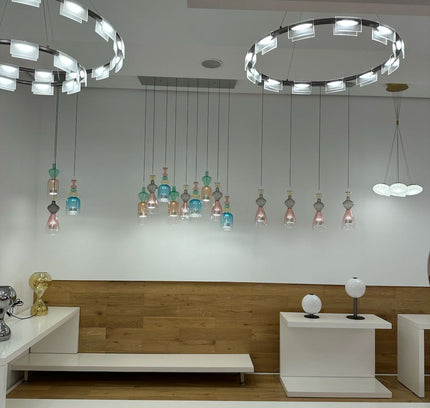 Pendant lamp ZONN by Rodesigne — glass modern pendant light, custom designer lighting by RODESIGNE