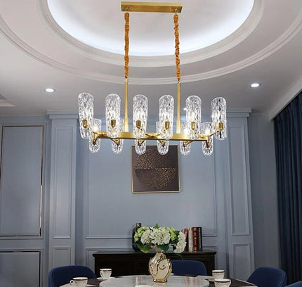 Chandelier ALIGERO — designer chandelier, custom lighting by RODESIGNE