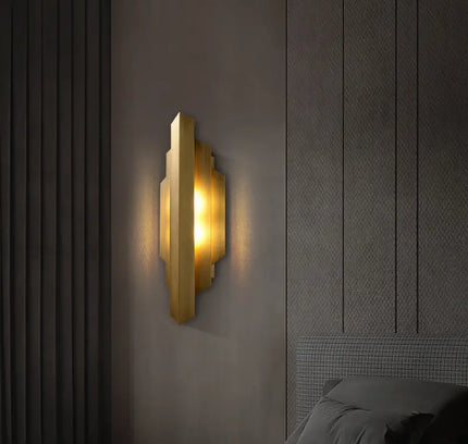 Wall lamp (Sconce) VENTURA by Rodesigne — brass wall sconce lamp, designer lighting by RODESIGNE