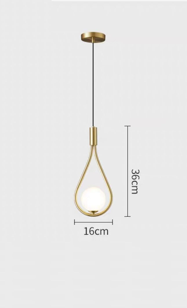 Pendant Light CURVELUX by Romatti
