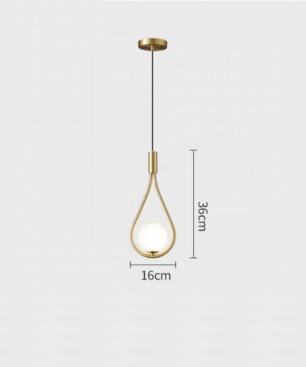 Pendant Light CURVELUX by Romatti