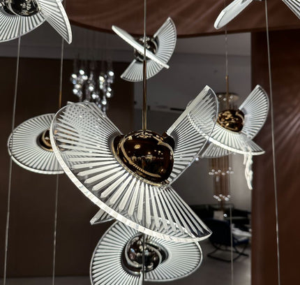 Pendant lamp NITCH by Rodesigne — brass modern pendant light, custom designer lighting by RODESIGNE