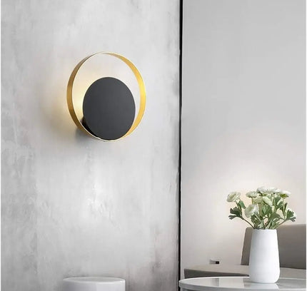 Wall lamp (Sconce) CIRCLE by Rodesigne — brass wall sconce lamp, designer lighting by RODESIGNE