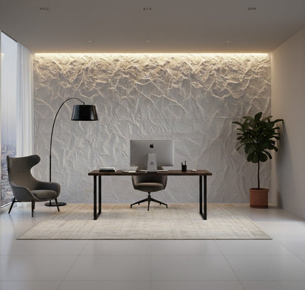 Panel SEA WOOD STONE — decorative acoustic wall panel, sound absorption by RODESIGNE