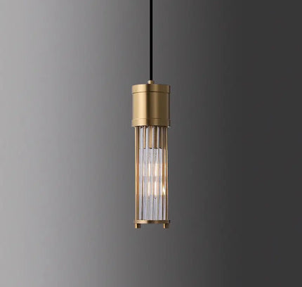 Pendant lamp AMPOLLA by Rodesigne — brass modern pendant light, custom designer lighting by RODESIGNE